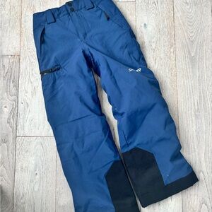 Boys Spyder Blue Ski Pants